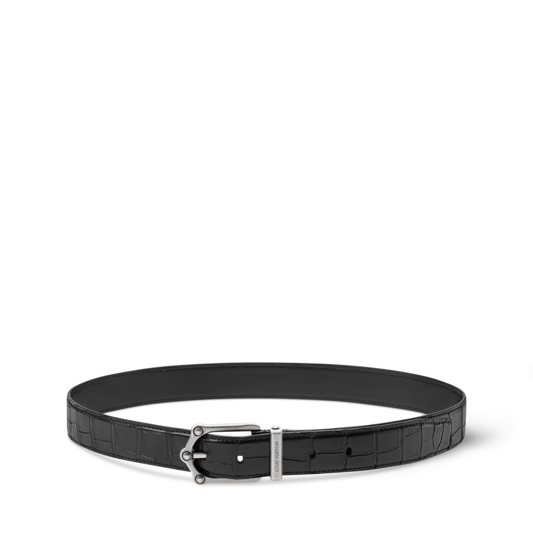 Frog 30mm Reversible Belt in Crocodile - Accessories | LOUIS VUITTON